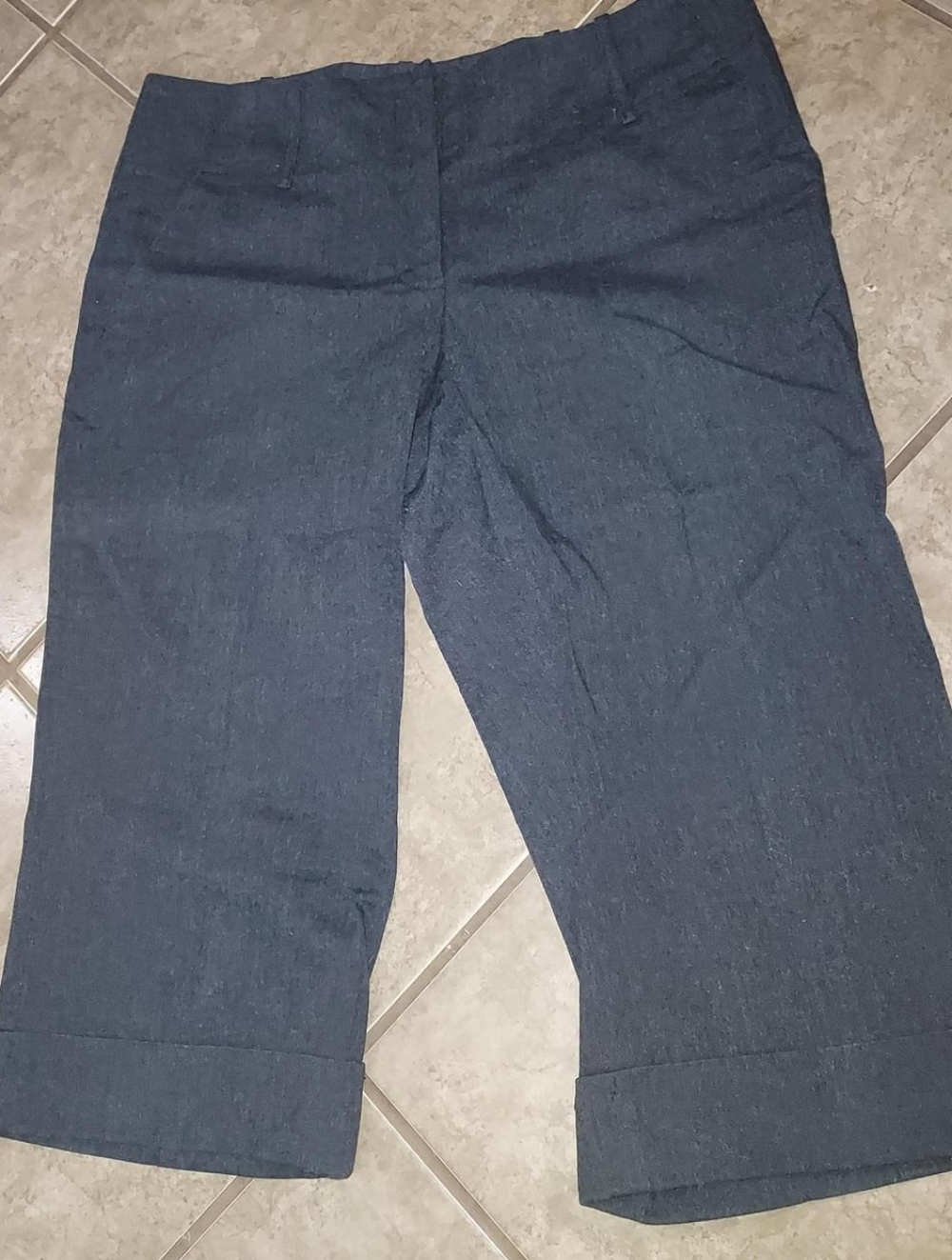Navy Michael Kors Bermuda Capris
